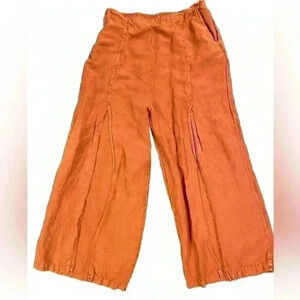 Young Fabulous & Broke Terracotta Wide-Leg Pants